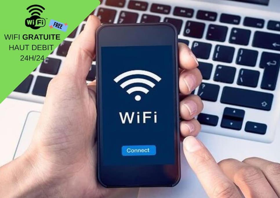 Super Studio Tout Equipe Wifi 2Pers Saint-Quentin  Extérieur photo